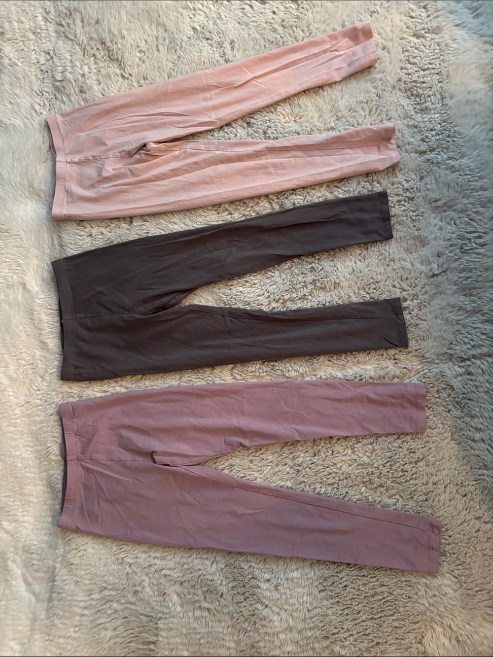 Girls leggings size 9/10- Three-Piece Soft Knit Leggings